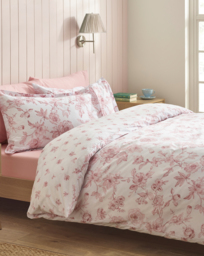 Catherine Lansfield Mirabelle Duvet Set Pink - Catherine Lansfield - Size: KING