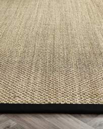 Sisal Circle Rug Black - Origins - Size: 200DIA - thumbnail 2