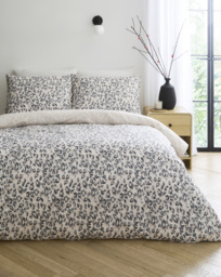 Roar Leopard Reversible Duvet Cover Set Blush - JD Williams - Size: SINGLE - thumbnail 1