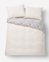 Roar Leopard Reversible Duvet Cover Set Blush - JD Williams - Size: SINGLE - thumbnail 4