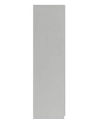 Sorrento Gloss Assembled 2 Door Wardrobe White - One Call - thumbnail 3