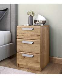 Lugo Assembled 4 Piece Bedroom Package OAK Effect - One Call - thumbnail 3