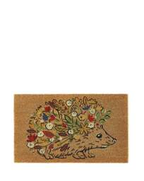 My Mat Floral Hedgehog Coir Doormat Multi - My Mat - Size: 45X75 - thumbnail 2