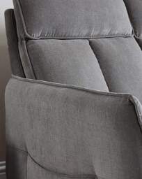 Aspire Ashford Fabric Recliner 2 Seater Grey - Aspire - thumbnail 3