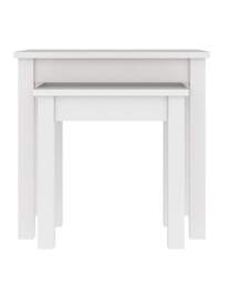 Dakota Nest of Tables White - At Home Collection - thumbnail 2