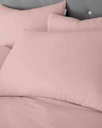Catherine Lansfield Cotton Duvet Set Pink - Catherine Lansfield - Size: KING - thumbnail 2