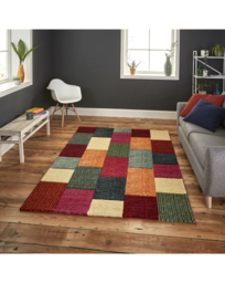 Think Rugs Block Colour Brooklyn Rug Multi - Think Rugs - Size: 200X290 - thumbnail 1