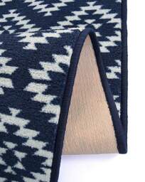 Aztec Runner & Doormat Set Blue - Homemaker - Size: 57X150 - thumbnail 2