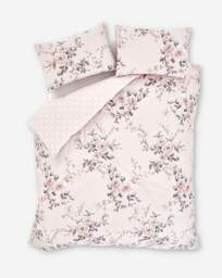 Canterbury Blush Duvet Cover Set Blush - Catherine Lansfield - Size: SINGLE - thumbnail 4