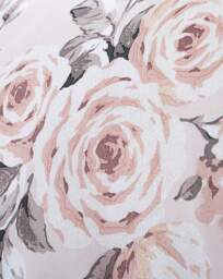 Canterbury Blush Duvet Cover Set Blush - Catherine Lansfield - Size: SINGLE - thumbnail 2