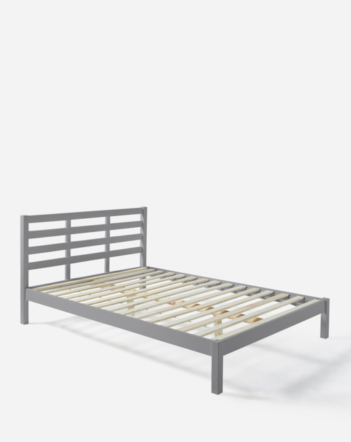 Dakota Bed Frame Grey - JD Williams - Size: DOUBLE - image 1