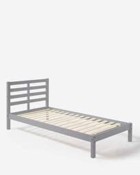 Dakota Bed Frame Grey - JD Williams - Size: DOUBLE - thumbnail 3