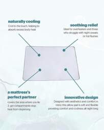 Silentnight Restore Cooling Body Gel Pad White - Silentnight - Size: 60X90 - thumbnail 4