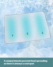 Silentnight Restore Cooling Body Gel Pad White - Silentnight - Size: 60X90 - thumbnail 2