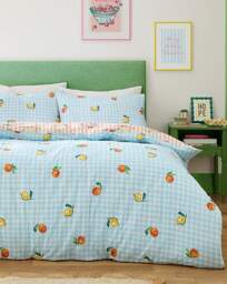 Fusion Summer Fruits Duvet Cover Set Multi - Fusion - Size: SINGLE - thumbnail 4
