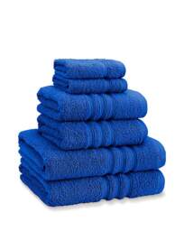 Catherine Lansfield Zero Twist 6 Pc Bale Cobalt Blue - Catherine Lansfield - thumbnail 3