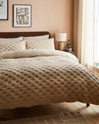 Gray & Osburn No. 9 Fleece Duvet Set Mink - Gray & Osbourn - Size: DOUBLE - thumbnail 1