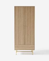 Tate Double Wardrobe OAK Effect - thumbnail 3