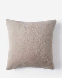 Cuddle Fleece Cushion - Natural Natural - JD Williams - Size: 43X43CM - thumbnail 2