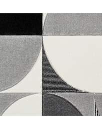 Think Rugs Matrix Geometric Rug Grey/Black - Think Rugs - Size: 80X150 - thumbnail 3