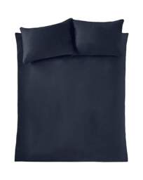 Catherine Lansfield Kingsley Duvet Set Navy - Catherine Lansfield - Size: DOUBLE - thumbnail 4