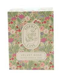 Sophia Lane Velvet Rose Candle Pink - Sophia Lane - thumbnail 4