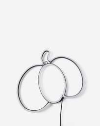 Neon Pumpkin Sign Orange - FESTIVE - thumbnail 3