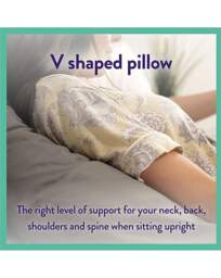 Slumberdown V-Pillows with Covers - Slumberdown - Size: PACK 2 - thumbnail 3