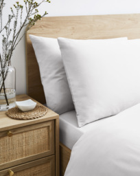 Pure Cotton 200TC Pillow Cases White - JD Williams - Size: PAIR - thumbnail 1