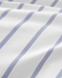 Bianca Hampton Stripe Duvet Cover Set Blue - Bianca - Size: KING - thumbnail 5