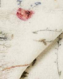 Pressed Floral Faux Mohair Throw Multi - JD Williams - Size: 120X150 - thumbnail 3