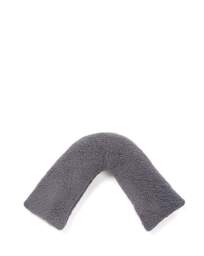 Huggleland Fluffy Fleece Teddy V Pillow Charcoal - Huggleland - Size: ONE SIZE - thumbnail 2