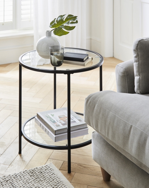 Regent Side Table - Black Black - JD Williams - image 1