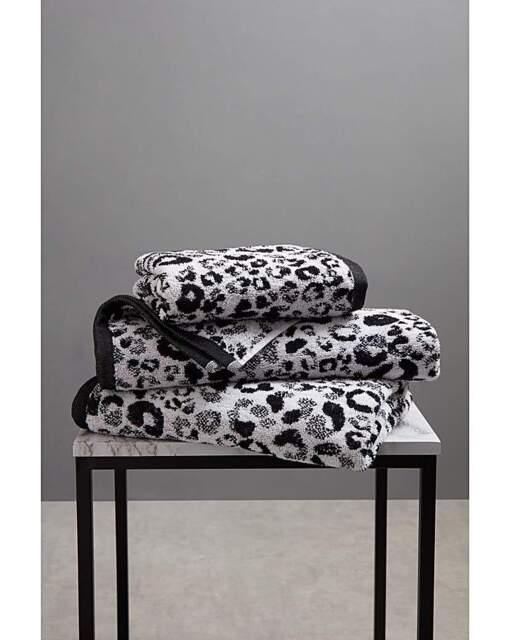 Fusion Animal Print Towels Black/White - Fusion - Size: Bath Towel - image 1