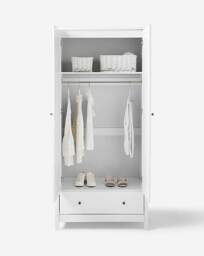 Bosworth Double Wardrobe White - JD Williams - thumbnail 3