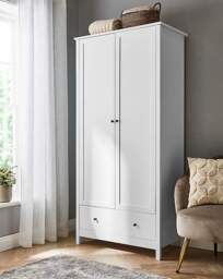 Bosworth Double Wardrobe White - JD Williams - thumbnail 2