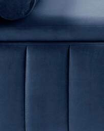 Eloise Winged Velvet Storage Ottoman Midnight - JD Williams - thumbnail 3