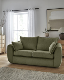 Finch Chenille 2 Seater Sofa Green - JD Williams