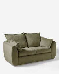 Finch Chenille 2 Seater Sofa Green - JD Williams - thumbnail 4