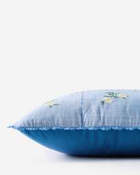 Julipa Amelia Floral Tiles Cushion Blue - Julipa - Size: 45X45 - thumbnail 2