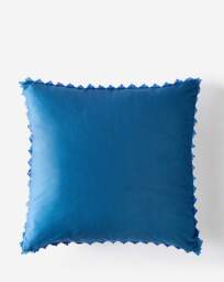 Julipa Amelia Floral Tiles Cushion Blue - Julipa - Size: 45X45 - thumbnail 3