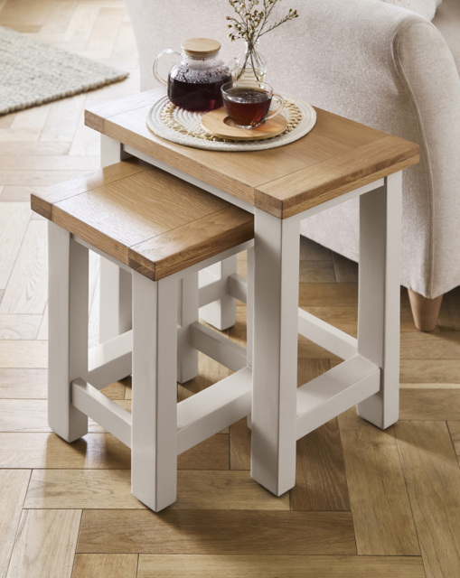 Sadie Nest of Tables Natural - JD Williams - image 1