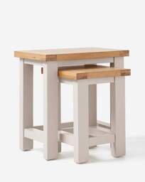Sadie Nest of Tables Natural - JD Williams - thumbnail 3