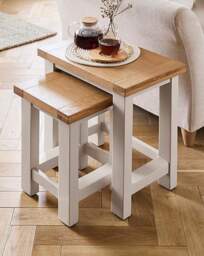 Sadie Nest of Tables Natural - JD Williams - thumbnail 1