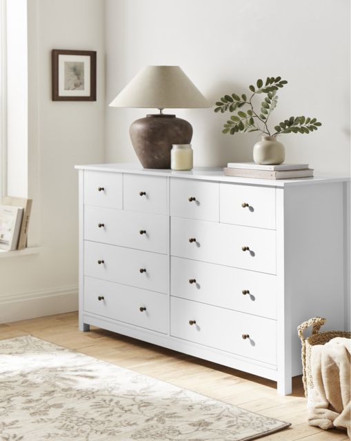 Bosworth Extra Large Chest of Drawers White - JD Williams - image 1