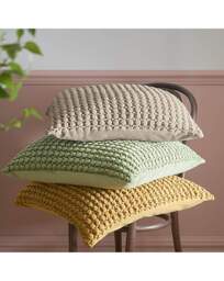Appletree Bobble Filled Cushion Natural - Appletree - Size: 55X55CM - thumbnail 4