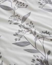 Gray & Osbourn Allium Duvet Set White/Grey - Gray & Osbourn - Size: DOUBLE - thumbnail 2