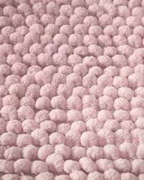 Bianca Aspen Bobble Bathroom Runners Pink - Bianca - thumbnail 2