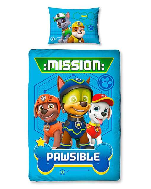 Paw Patrol Spy Personalised Duvet - Paw Patrol