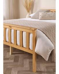 Aspire Atlantic Wooden Bed Frame Natural - Aspire - Size: KINGSIZE - thumbnail 3
